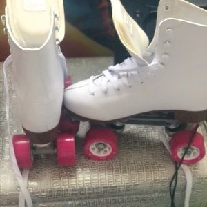 Chicago Classic Quad Derby Rink Skate Men Black Women White Skate tool Free